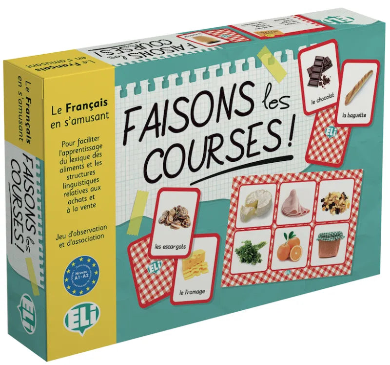 Faisons les courses ! – forside