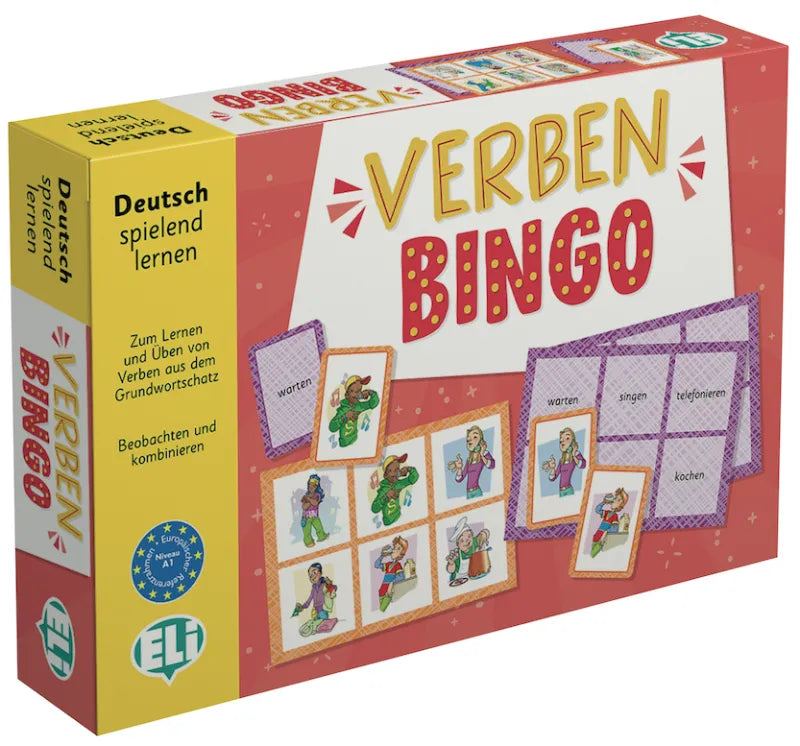 Verben Bingo – forside