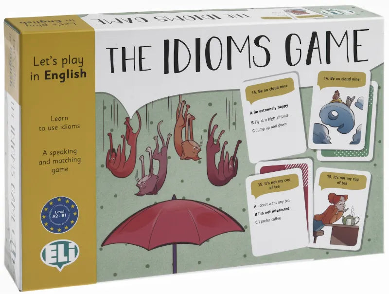 The Idioms Game - Samtalespill - A2-B1 - engelsk
