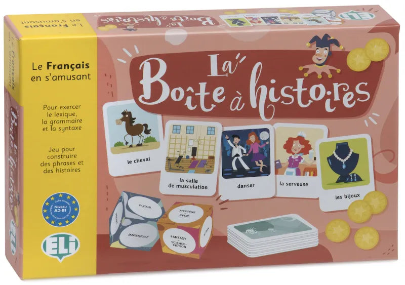 La boîte à histoires – forside