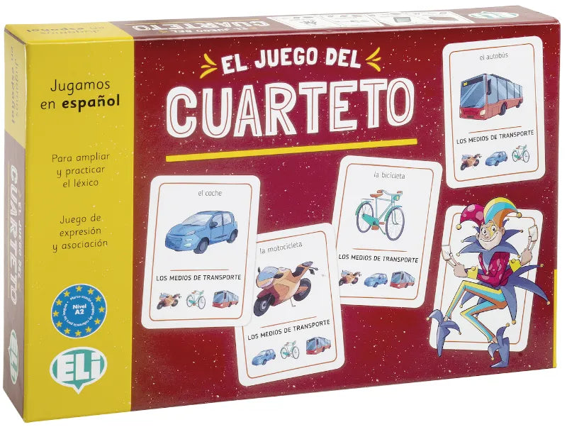 El juego del cuarteto – forside