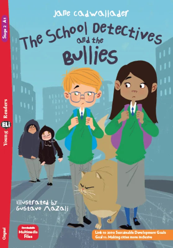The School Detectives and the Bullies - Gradert lesebok - A1.2 nivå - engelsk