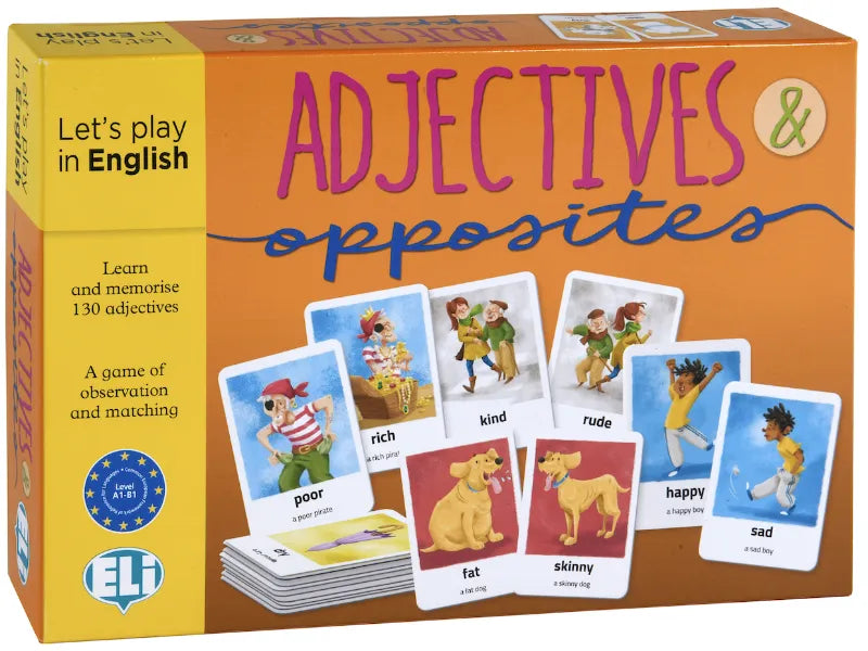 Adjectives & Opposites – forside
