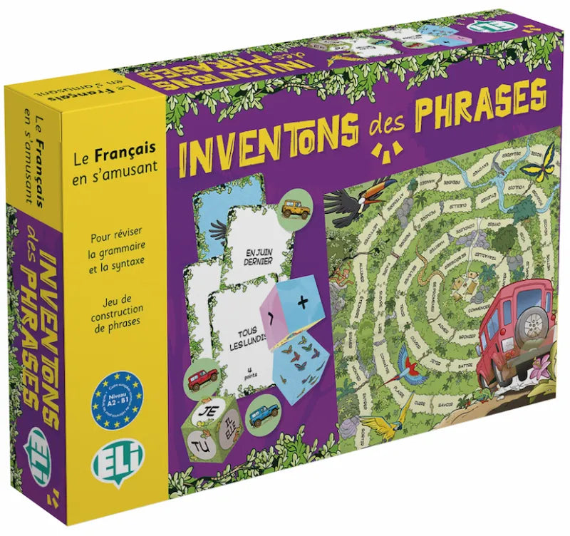 Inventons des phrases – forside