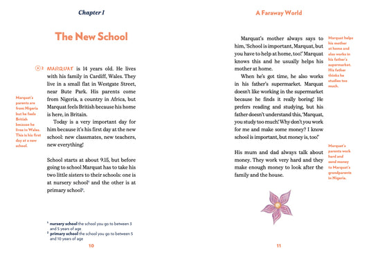 A Faraway World - Gradert lesebok - A2 nivå - engelsk