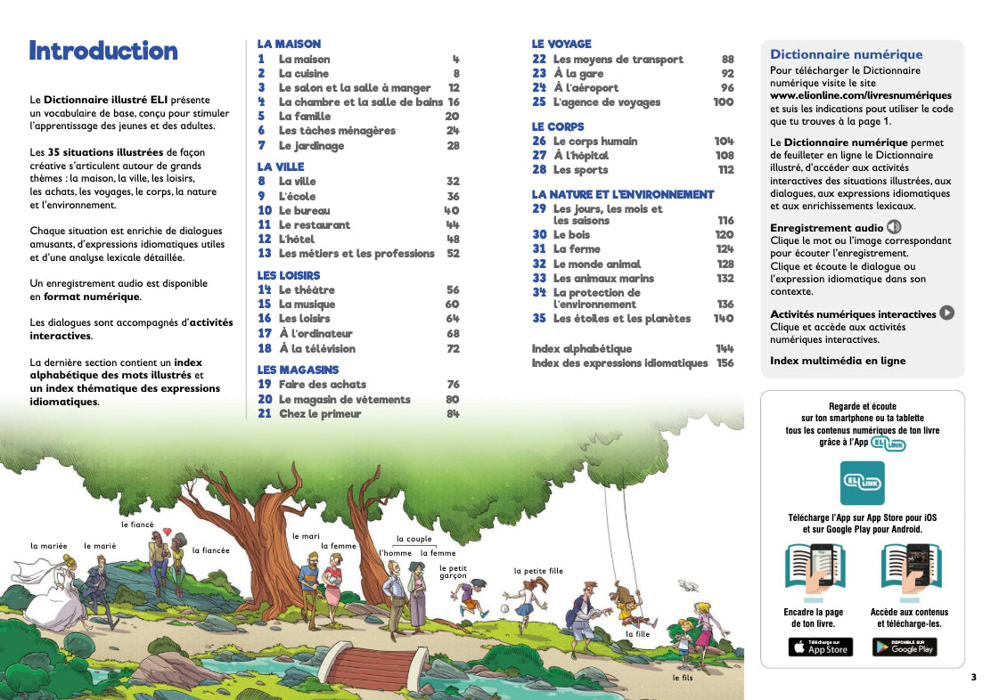 ELI Dictionnaire Illustré - Ordbok - A2-B2 - Fransk