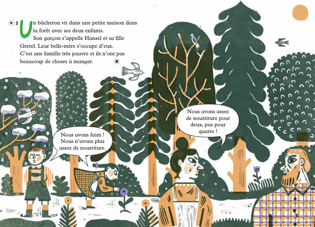 Hansel et Gretel - Gradert leser - A2 - Fransk