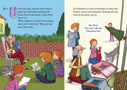 Uncle Jack and the Forest Fire - Gradert lesebok - A1.1 nivå - engelsk