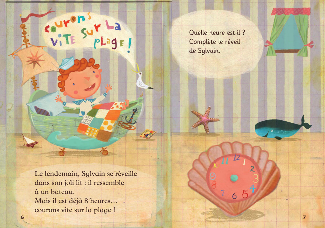 Vive les vacances ! - Gradert leser - Pre-A1 - Fransk