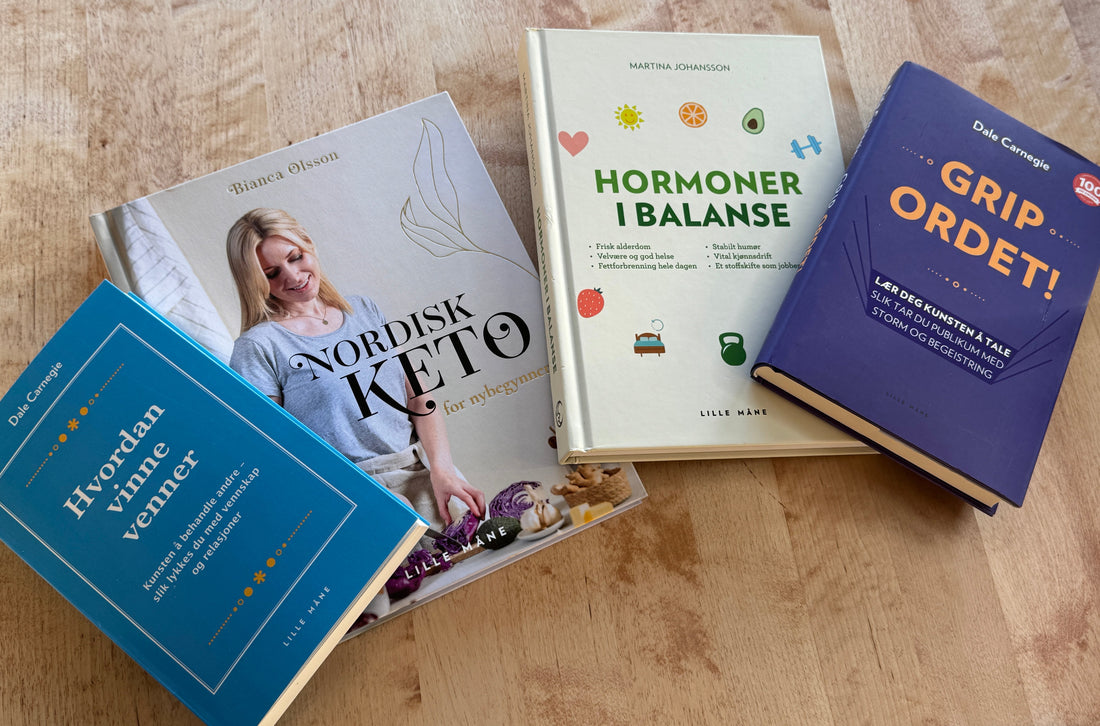 Bøker på norsk i Linden Cove