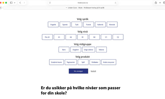 Finn riktig bok på under ett minutt - Om graderte lesebøker