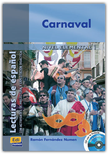 Carnaval - Gradert lesebok A1 - nivå - spansk - Papirbokutgave