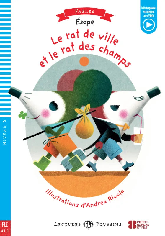 Le rat de ville et le rat des champs – forside
