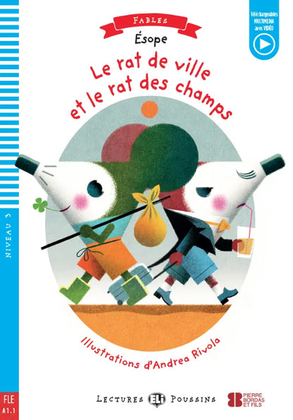 Le rat de ville et le rat des champs – forside