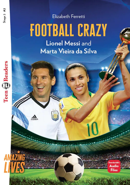 Football Crazy - Gradert lesebok - A2 nivå - engelsk
