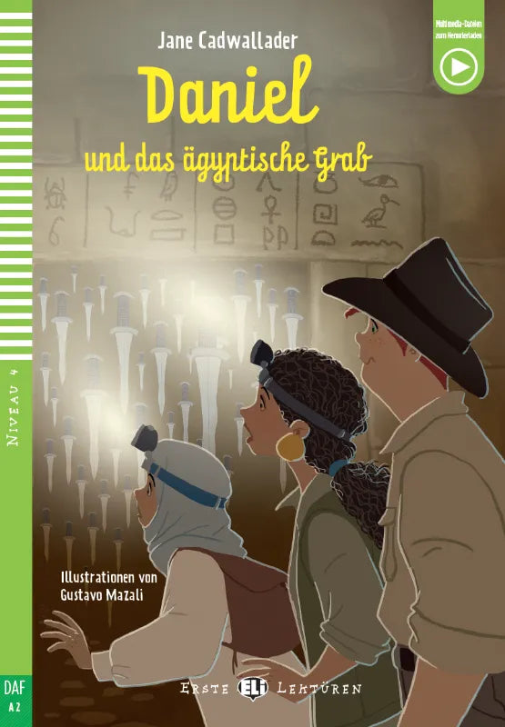 Daniel und das ägyptische Grab – forside