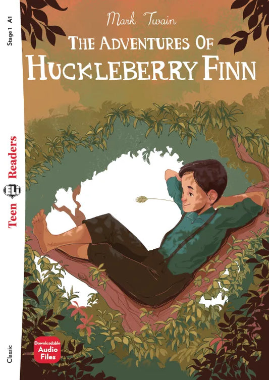 The Adventures of Huckleberry Finn - Gradert lesebok - A1 nivå - engelsk