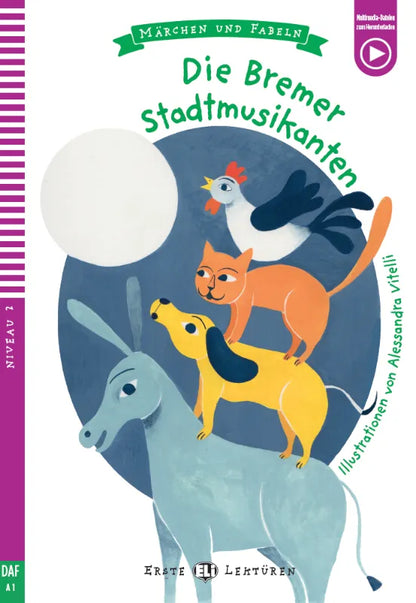 Die Bremer Stadtmusikanten – forside