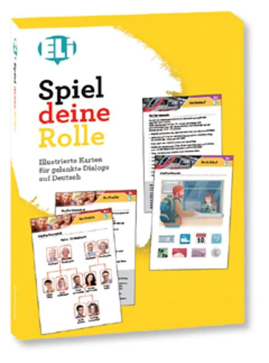 Spiel deine Rolle - Samtalekort - A1-B1 - Tysk