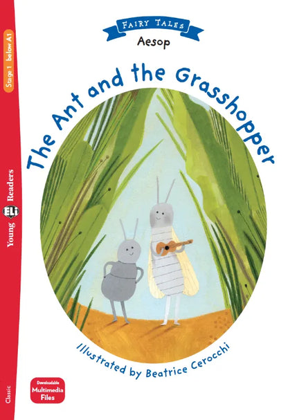 The Ant and the Grasshopper - Gradert leser - Pre A1 - Engelsk
