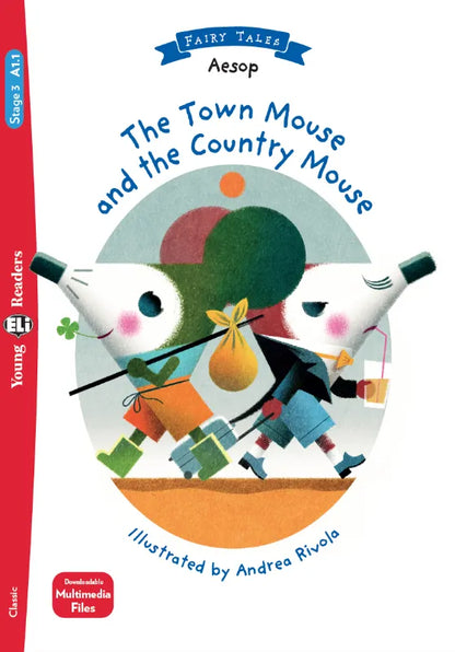 The Town Mouse and the Country Mouse - Gradert leser - A1.1 - Engelsk