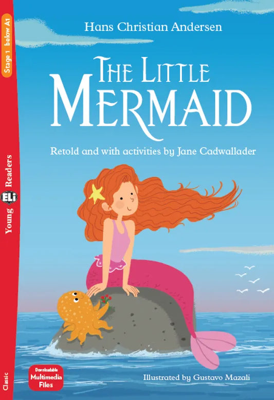 The Little Mermaid - Gradert lesebok - under A1 nivå - engelsk