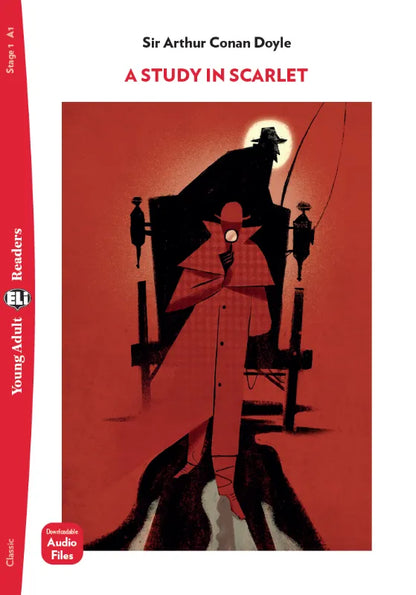 A Study in Scarlet - Gradert lesebok - A1 nivå - engelsk