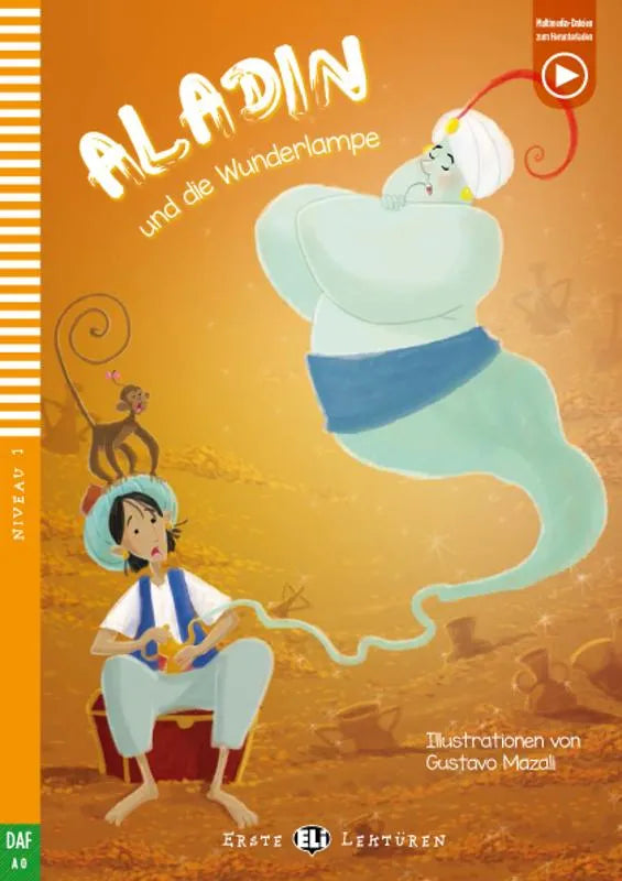 Aladin und die Wunderlampe - Gradert leser - Pre A1 - Tysk