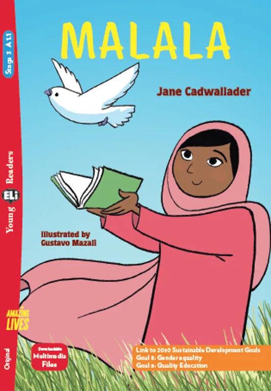 Malala - Gradert lesebok - A1.1 nivå - engelsk