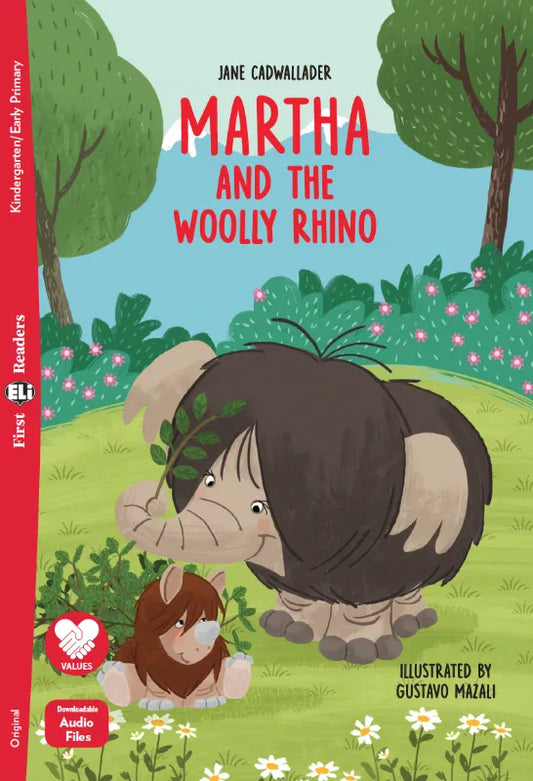 Martha and the Woolly Rhino - Gradert lesebok - under A1 nivå - engelsk