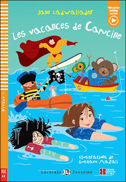 Les vacances de Capucine – forside