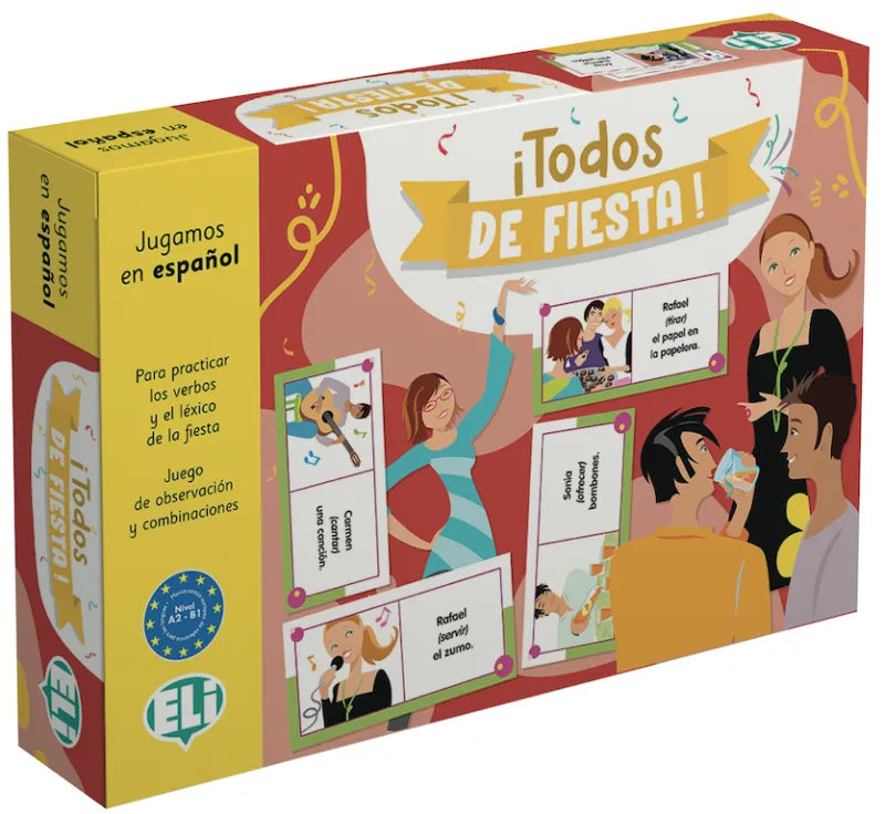 ¡Todos de fiesta! – forside