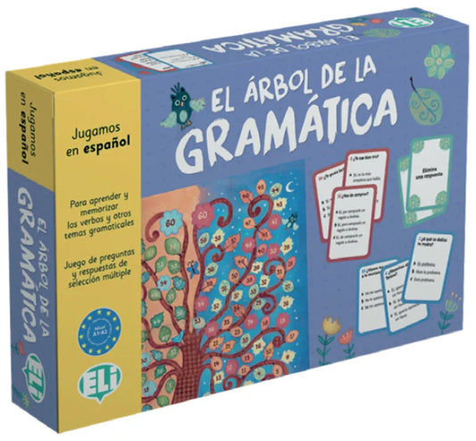 El árbol de la gramática - Grammatikkspill - Samtalekort - A1-A2 - spansk