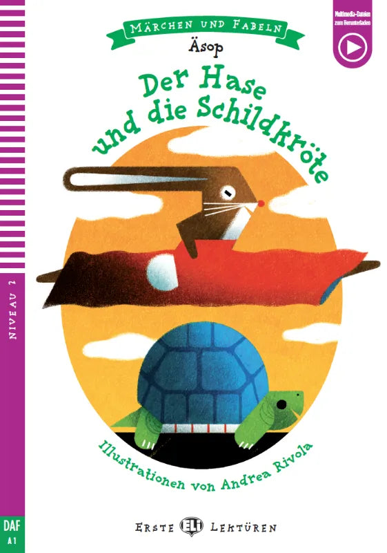 Der Hase und die Schildkröte – forside