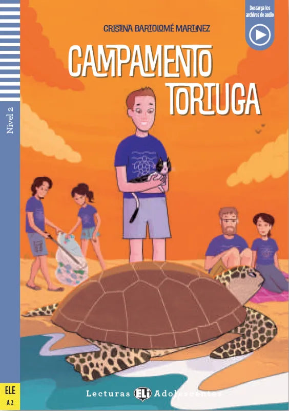 Campamento Tortuga - Gradert lesebok A2 - nivå - spansk
