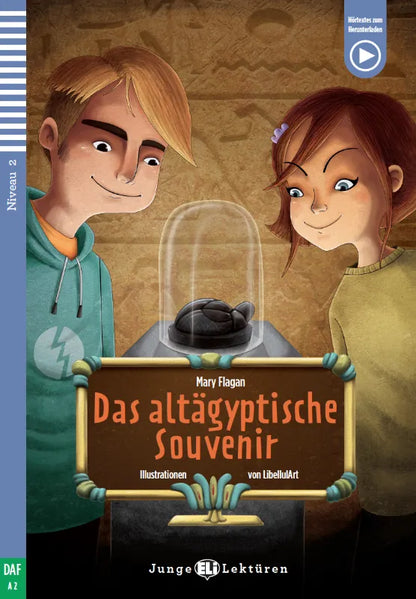 Das Altägyptische Souvenir - Gradert lesebok - A2 nivå - tysk