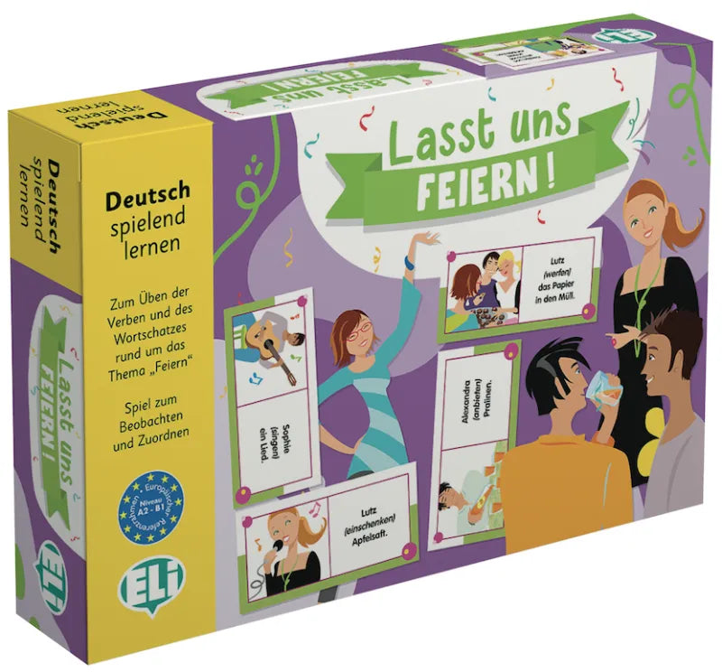Lasst uns feiern! – forside
