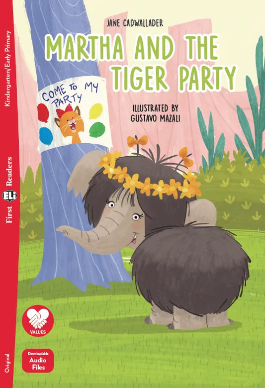 Martha and the Tiger Party - Gradert lesebok - under A1 nivå - engelsk