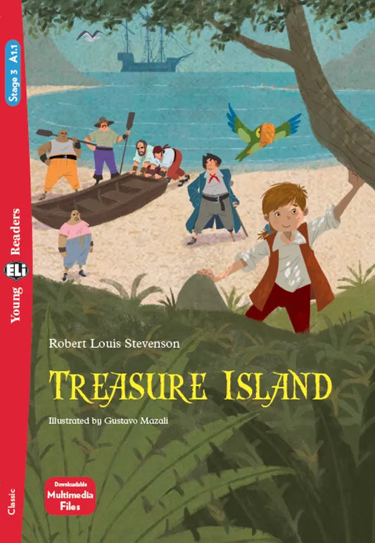Treasure Island - Gradert lesebok - A1.1 nivå - engelsk