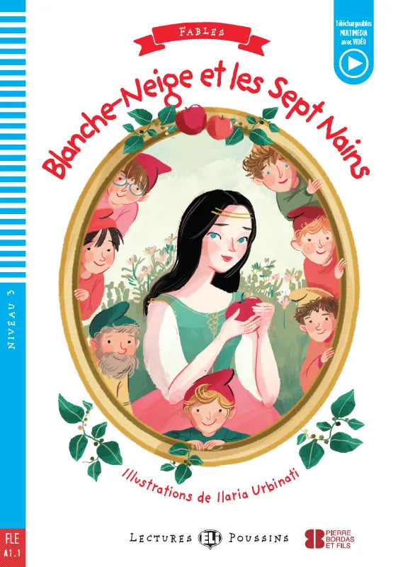 Blanche-Neige et les Sept Nains – forside