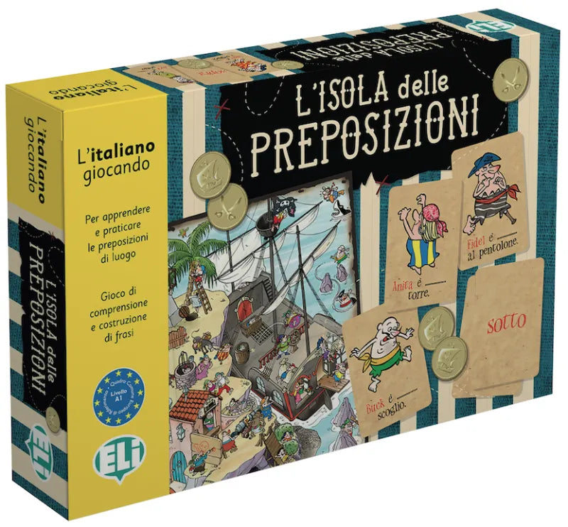 L'isola delle preposizioni – forside