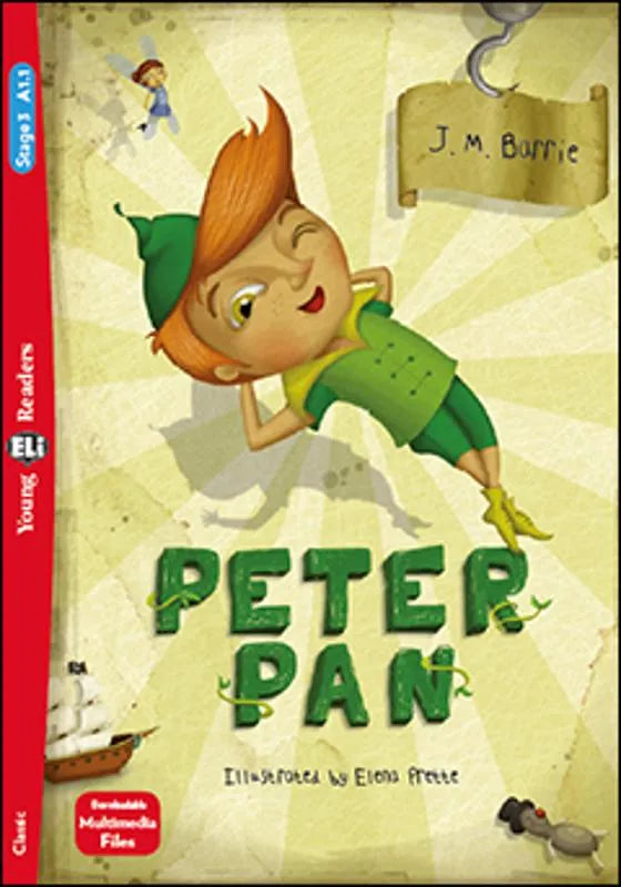 Peter Pan - Gradert lesebok - A1.1 nivå - engelsk