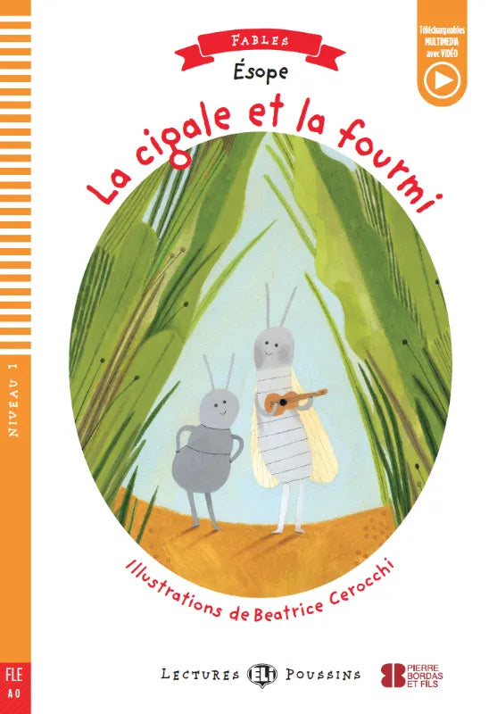 La cigale et la fourmi – forside