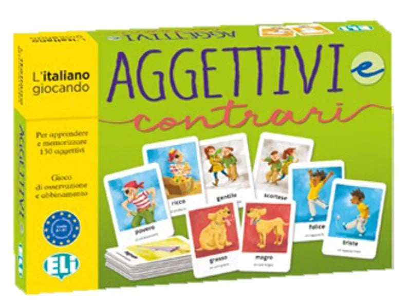 Aggettivi e contrari – forside