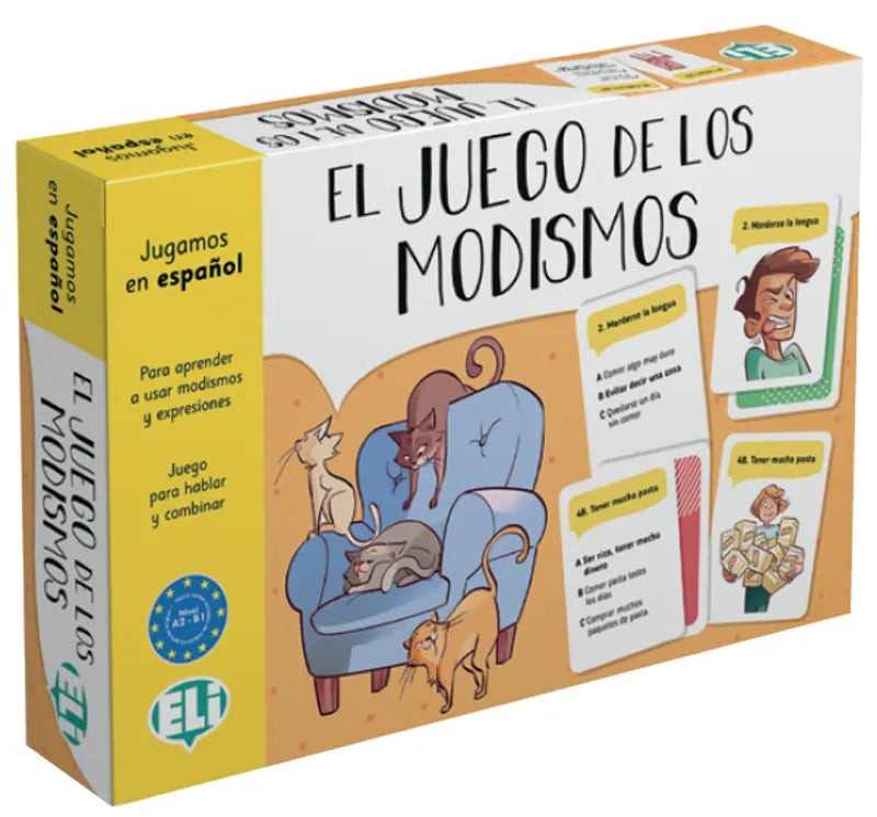 El juego de los modismos – forside