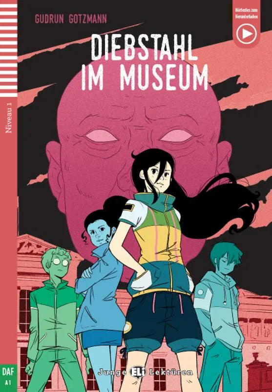 Diebstahl im Museum - Gradert lesebok - A1 nivå - tysk