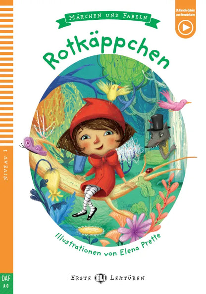 Rotkäppchen - Gradert leser - Under A1 - Tysk