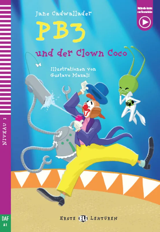 PB3 und der Clown Coco - Gradert leser - A1 - Tysk