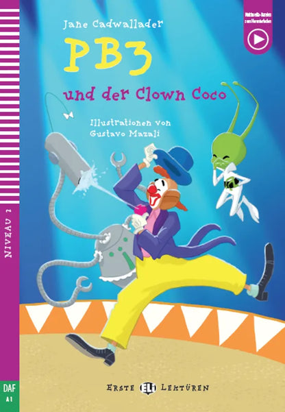 PB3 und der Clown Coco - Gradert leser - A1 - Tysk