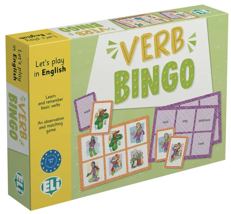 Verb Bingo – forside